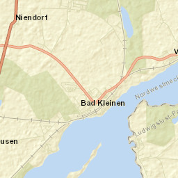Bad Kleinen Street Map