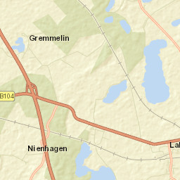 Lalendorf Street Map