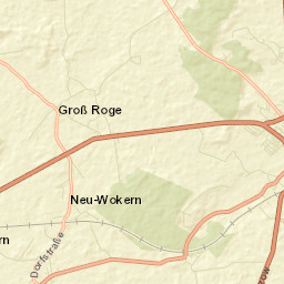 Groß Wokern Street Map