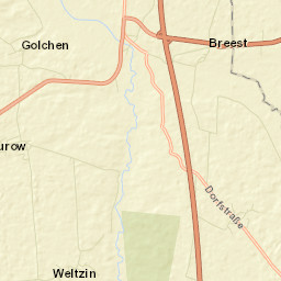 Burow Street Map