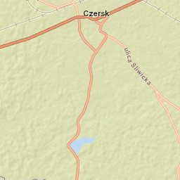 Czersk Street Map