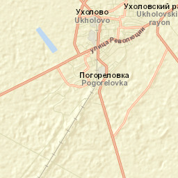 Ukholovo Street Map