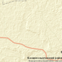Bazarnyy Syzgan Street Map