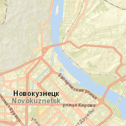 Novokuznetsk Street Map