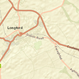 Longford Street Map