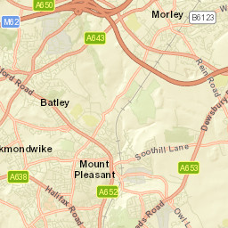 Morley Street Map