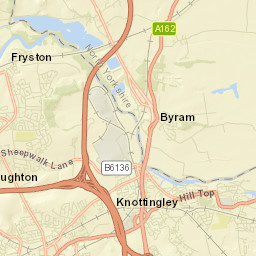 Knottingley Street Map