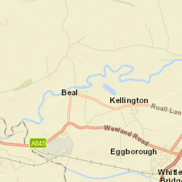 Intake Lane, Knottingley, North Yorkshire Street Map