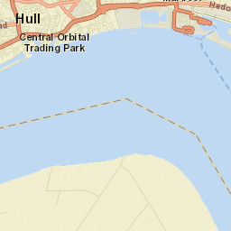 Kingston upon Hull, uk Street Map