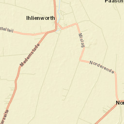 Ihlienworth Street Map