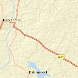 Berkenthin Street Map