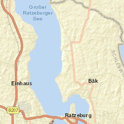 Ratzeburg Street Map