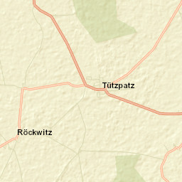 Gützkow Street Map