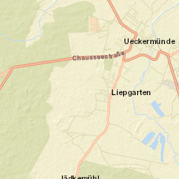 Ueckermünde Street Map