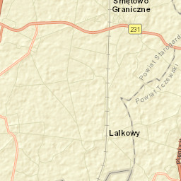 Smętowo Graniczne Street Map
