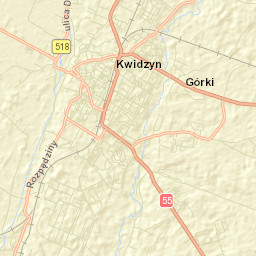 Kwidzyn Street Map