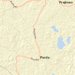 Purda Street Map