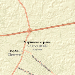 Chervyen’ Street Map