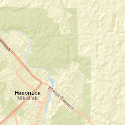 Nikol’sk Street Map