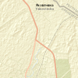 Abdulino Street Map