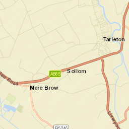 252 Hesketh Lane, Tarleton, Preston Street Map
