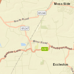 Croston Street Map