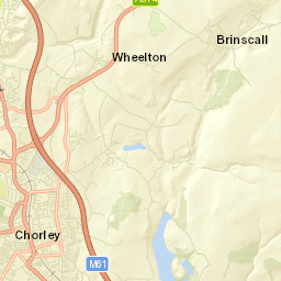 Brinscall Street Map