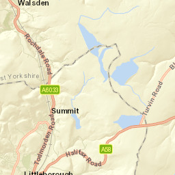 Walsden Street Map