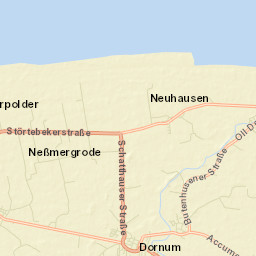Dornum Street Map