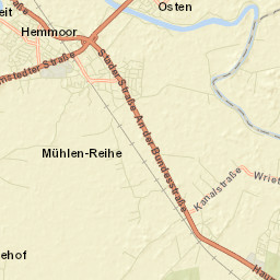 Hemmoor Street Map