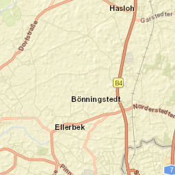 Bönningstedt Street Map