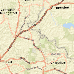 Wohldorf-Ohlstedt Street Map