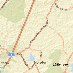 Todendorf Street Map