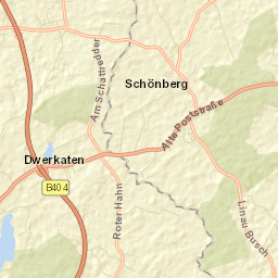 Schönberg Street Map