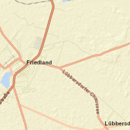 Friedland Street Map