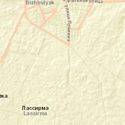 Bizhbulyak Street Map
