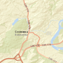 Sosnovka Street Map