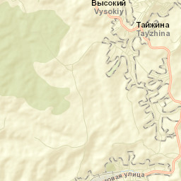 Tayzhina Street Map