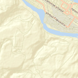 Mezhdurechensk Street Map