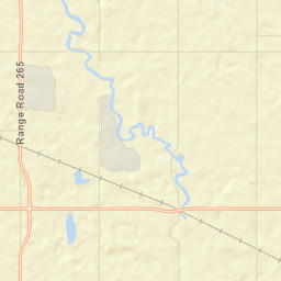 Range Road 262, Sturgeon County, AB Street Map