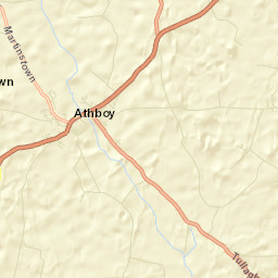 Athboy Street Map