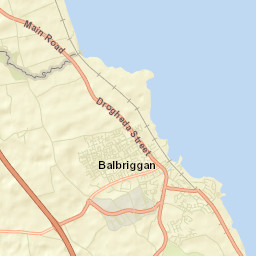 Balbriggan Street Map