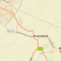 83 Renacres Lane, Halsall, Ormskirk, Lancashire L39 8SG, UK Street Map