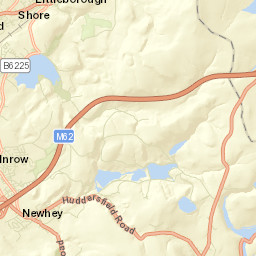 Littleborough Street Map