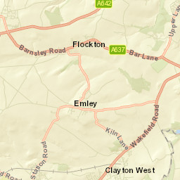 Flockton Street Map