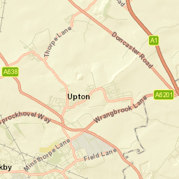 South Elmsall Street Map