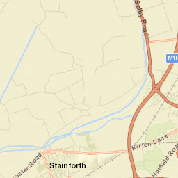 Stainforth Street Map