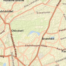 Barmbek-Nord Street Map