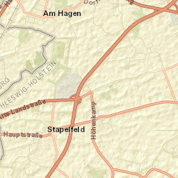 Stapelfeld Street Map