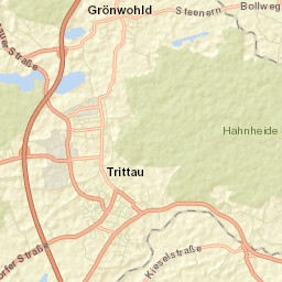 Grönwohld Street Map